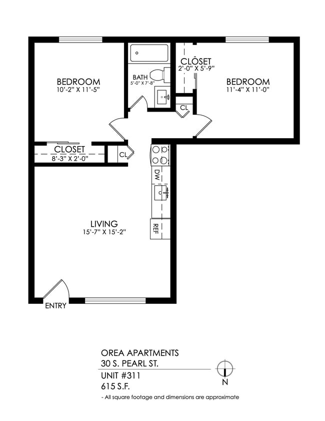Floorplan - Orea Apartments
