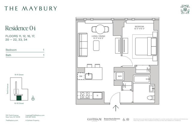 Floorplan - The Maybury