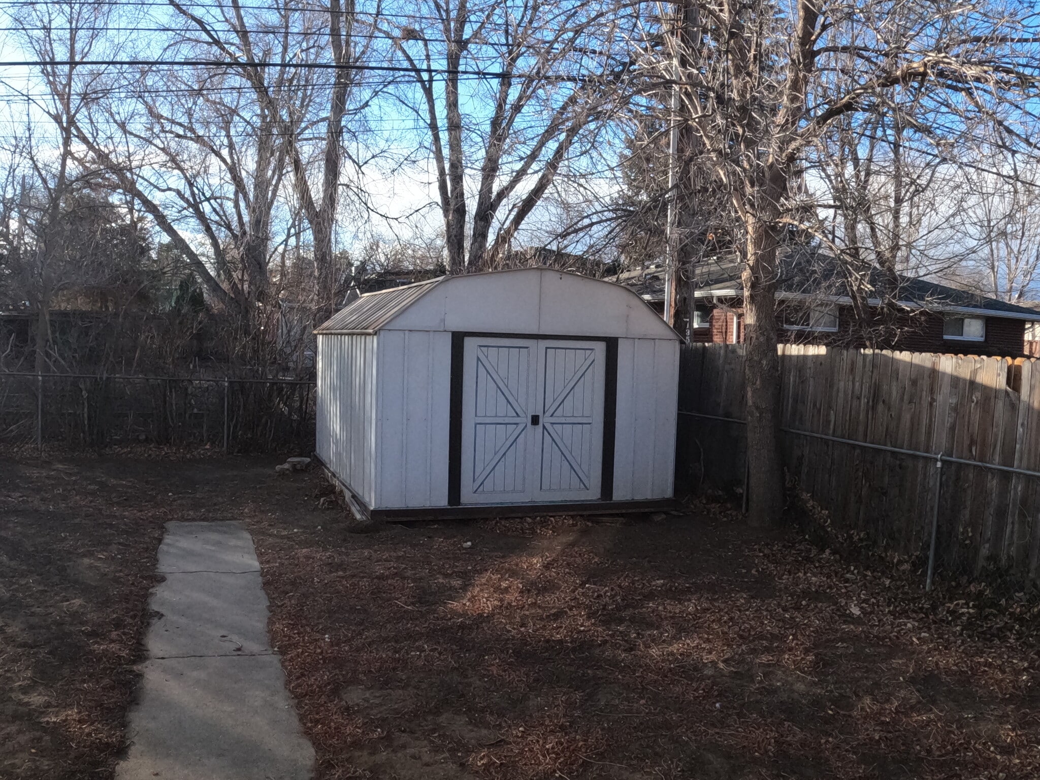 Backyard - 1127 Frontier Dr