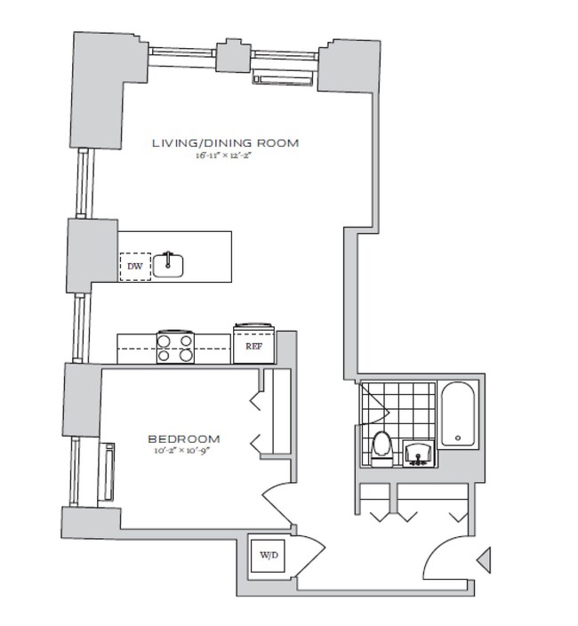 Floorplan - 70 Pine Apartments