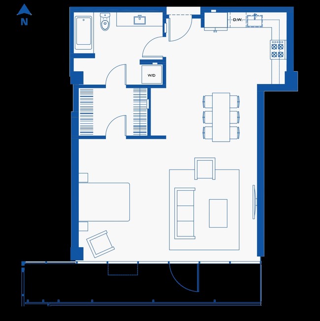 UNIT #211 - The Elysian Apartments