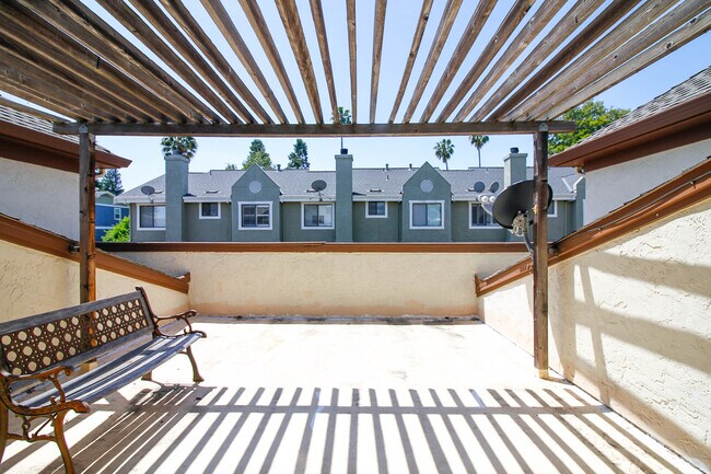 Upstairs Patio - 385 S Bernardo Ave
