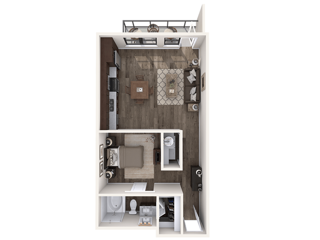 Floorplan - The Wall Street Lofts