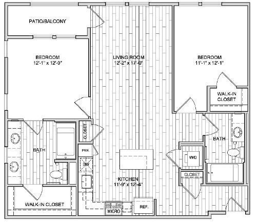 Floorplan - Lex CTR City