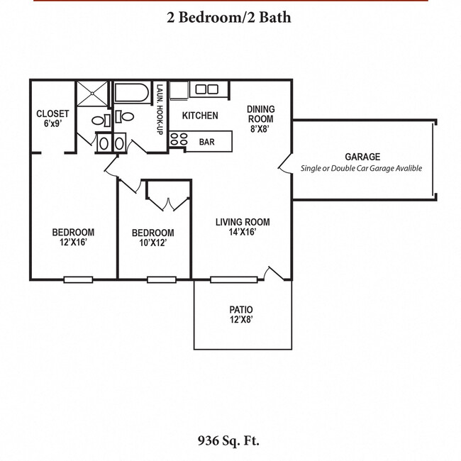 Floorplan - Wyndemere Apartments