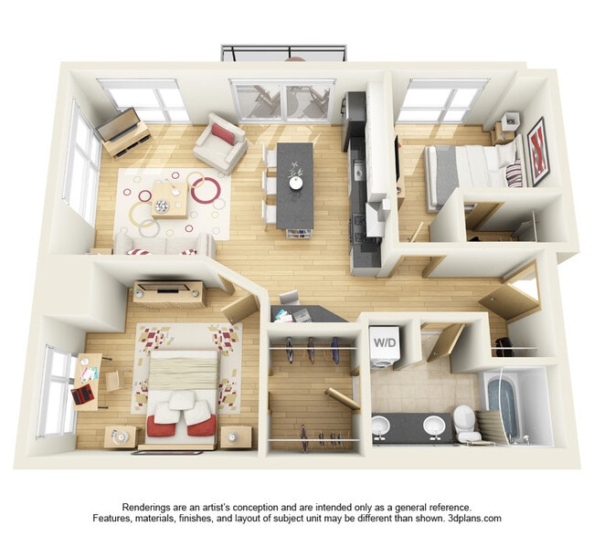 Floorplan - Solhavn Apartments