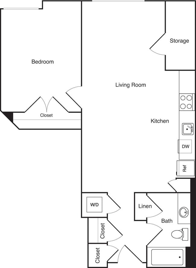 Floorplan - The Prime at Arlington Courthouse