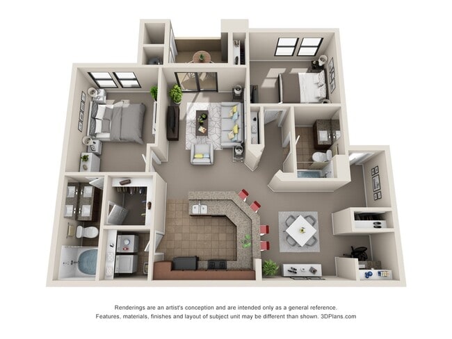 Floorplan - Colton Apartments