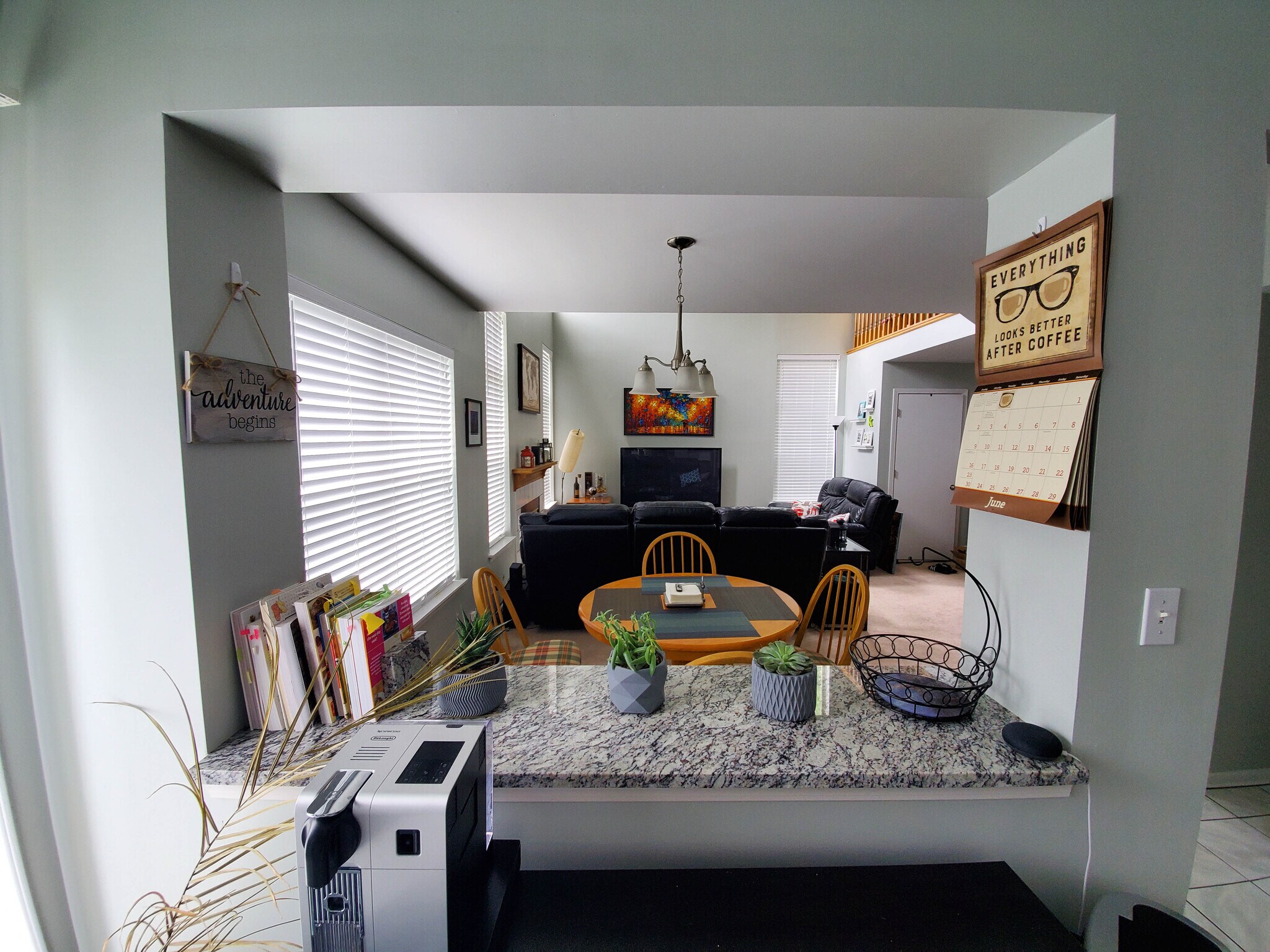 Dining room and breakfast buffet - 344 S Lancelot Ln