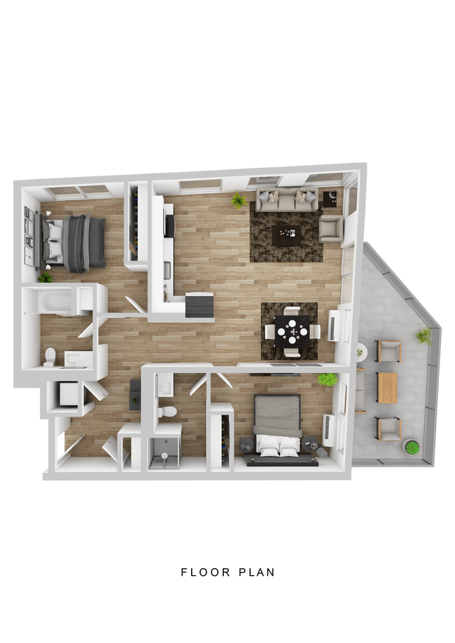 Floorplan - Hyas Point Apartments