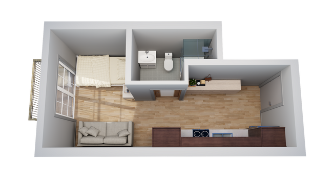 Interior Photo - Cornus House – Modern Living at the Gateway to Tacoma’s Creative Core