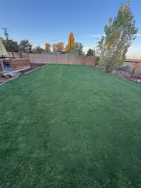back yard - 4937 Road I.8 NE