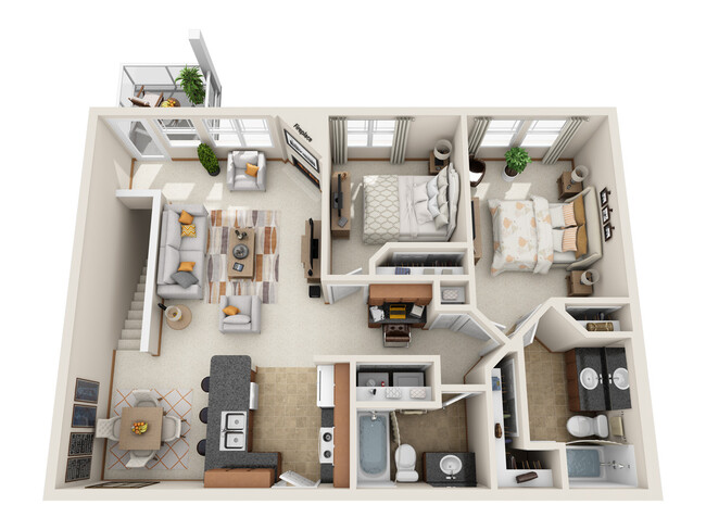 Floorplan - Sierra Sun