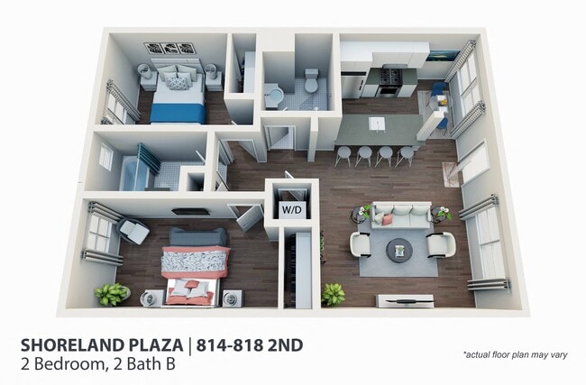 Floorplan - 814-818 2nd Street