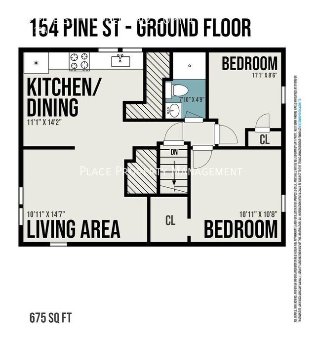 Building Photo - 154 Pine St. #2 Upper 2 bed / 1 Bath Unit!