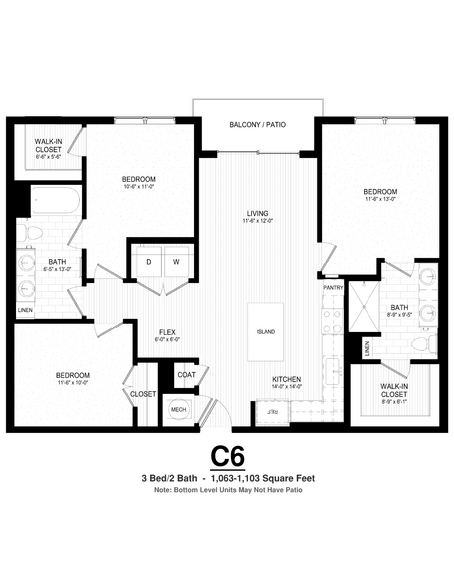 Interior Photo - Flats at College Park