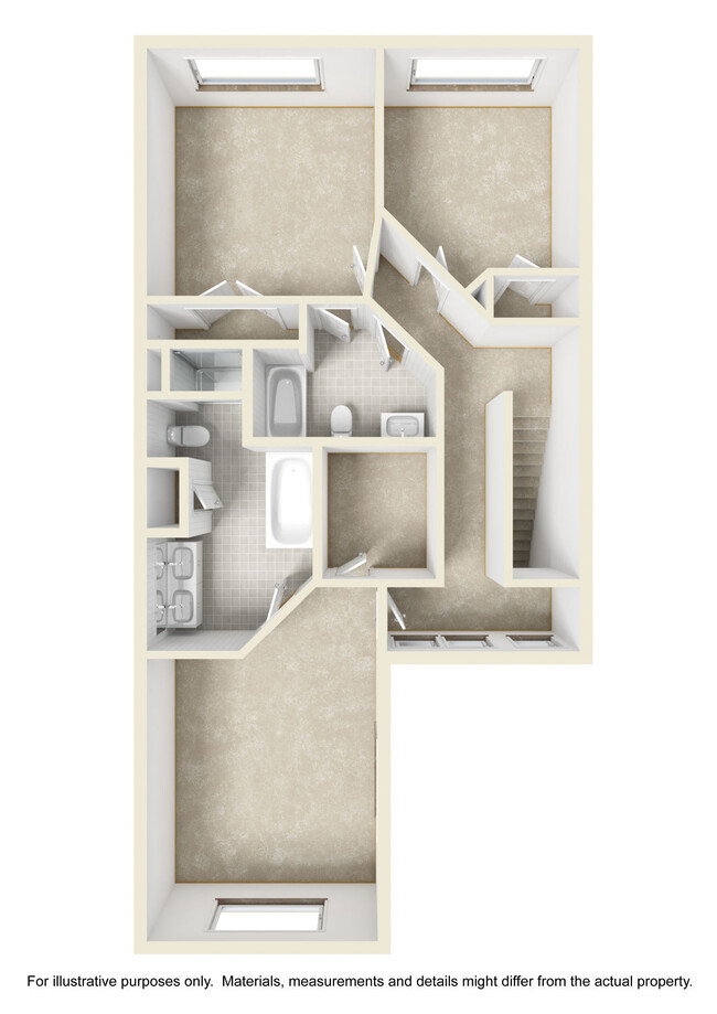 Floorplan - Crystal Lake Townhomes