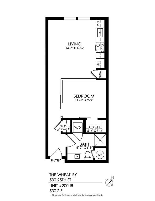 Floorplan - The Wheatley Flats