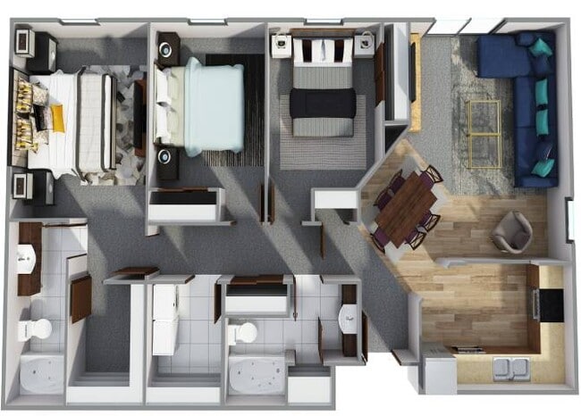 Floorplan - Washington Heights Apartments