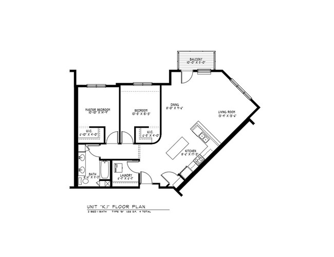 Floorplan - Silver Creek Apartments