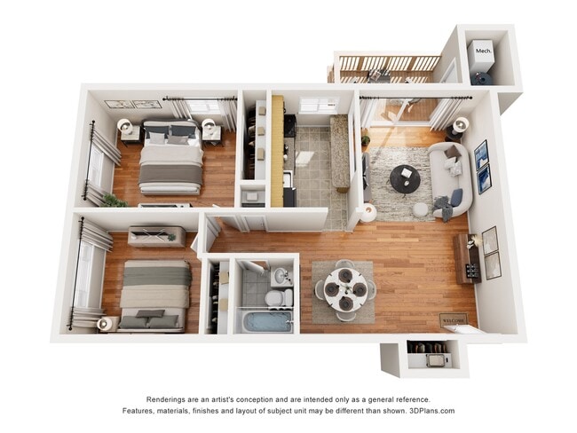 Hunter Hill_2 Bed_706 - Hunter Hill