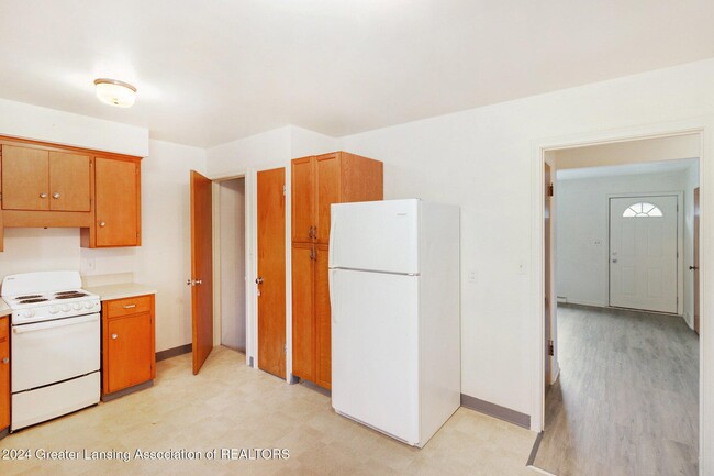 Kitchen with basement door - 2411 Forest Rd