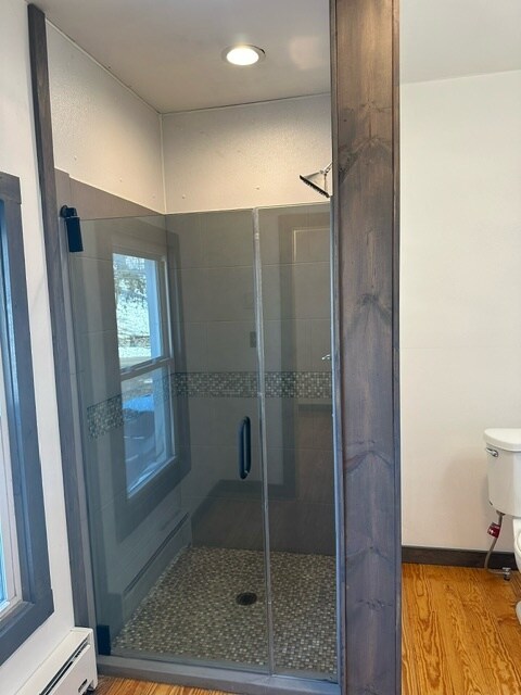 stone/tile shower - 4 Elm St