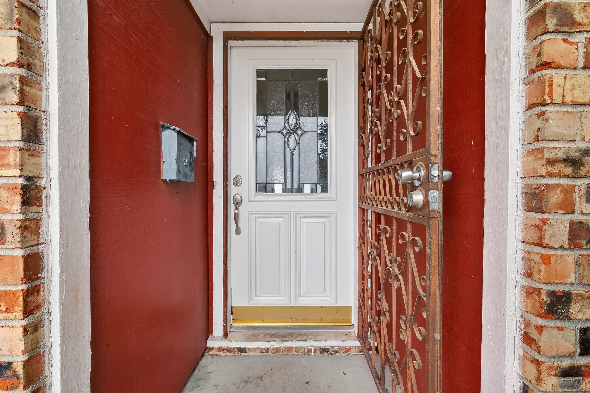 Front door - 3902 Beran Dr