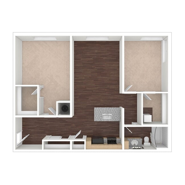 Floorplan - The Piedmont Apartments