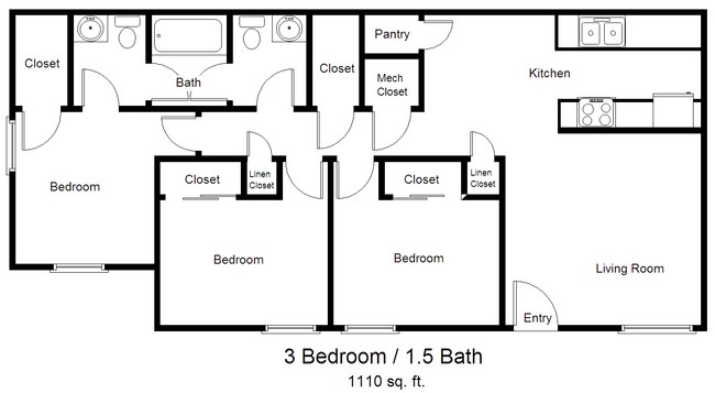 Floorplan - St. James Village