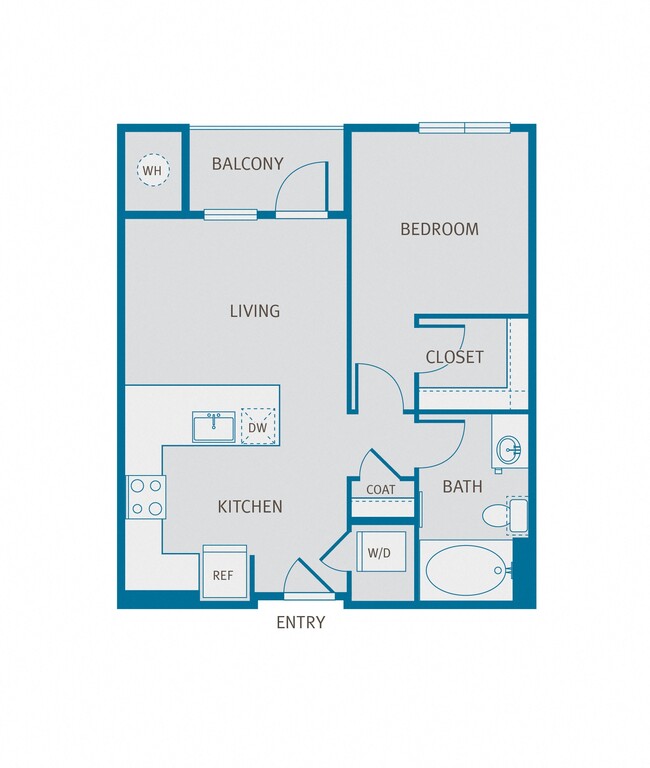 Floorplan - 4400 Syracuse