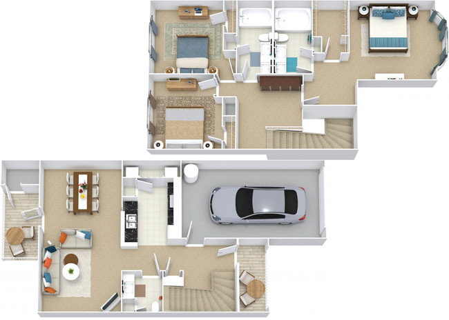 Floorplan - The Fairways at Birkdale Apartment Homes