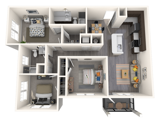 Floorplan - Bridge at Davenport Place