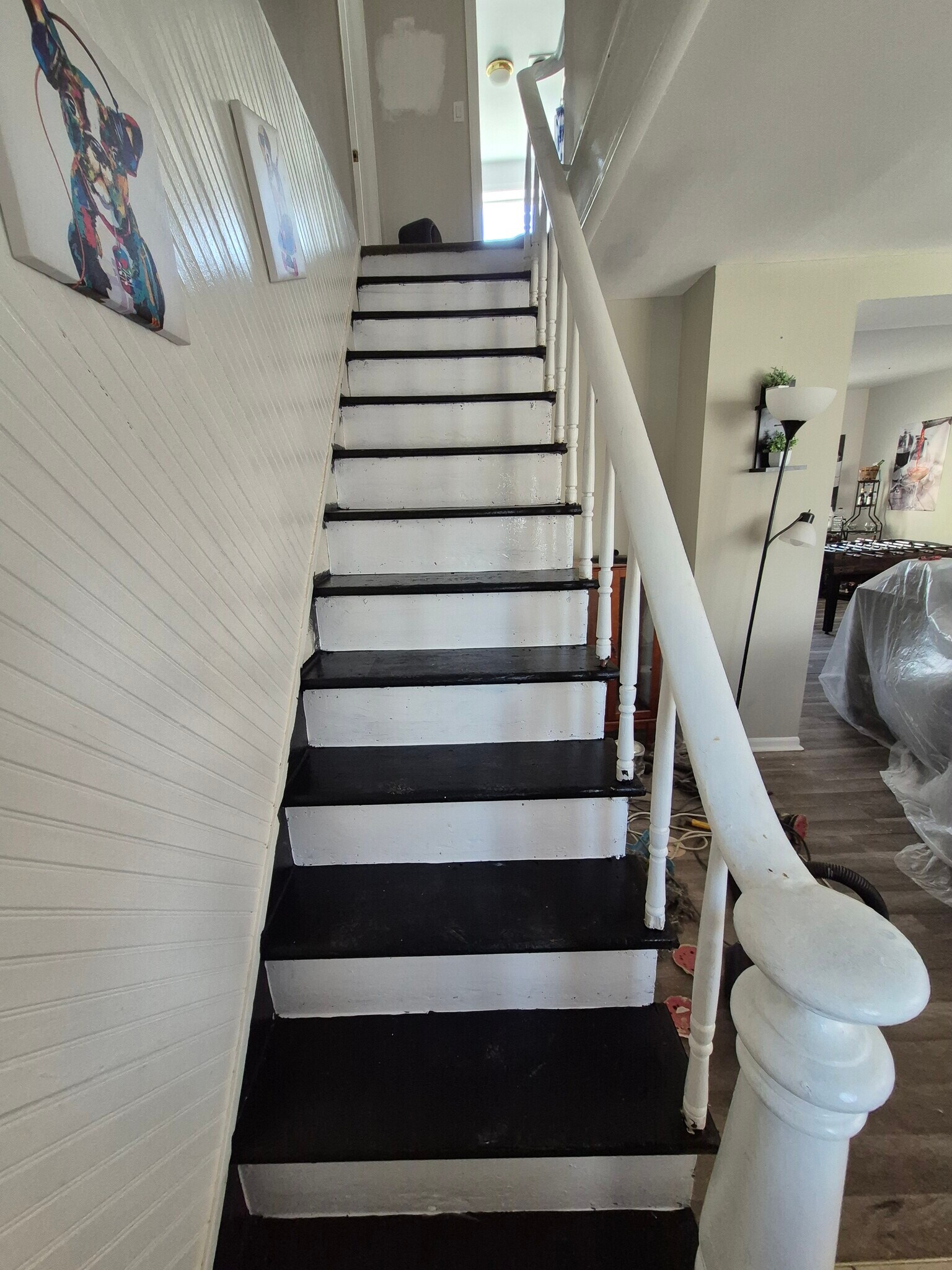 Stairs to Second Floor - 295 Center St