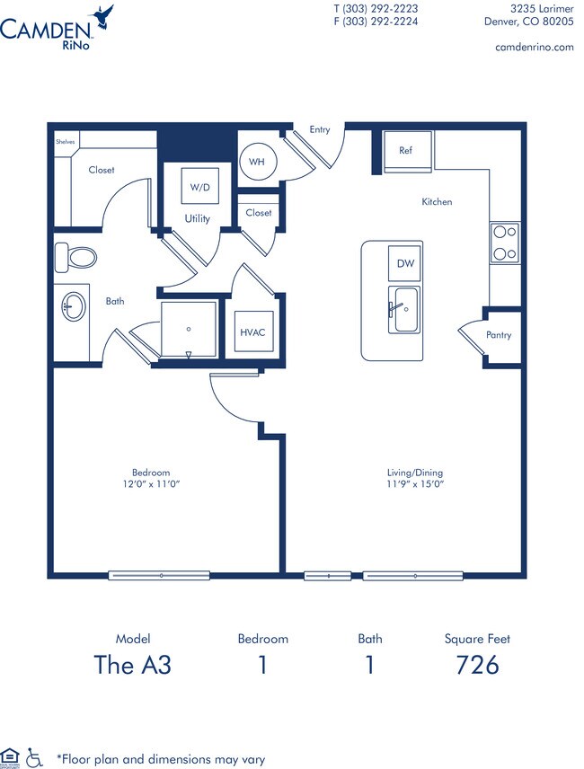 Floorplan - Camden RiNo