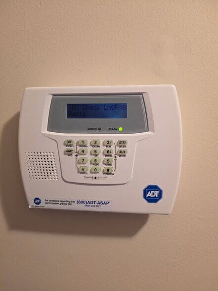 Alarm System - 78 Overlook Way