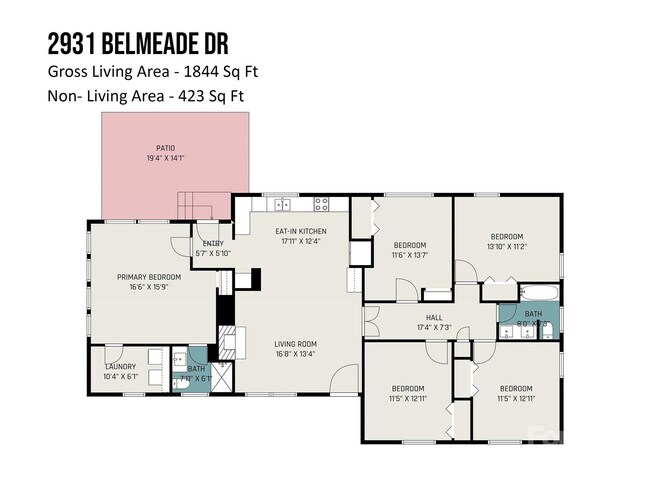 Building Photo - 2931 Belmeade Dr