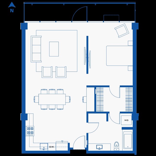 UNIT #203 - The Elysian Apartments