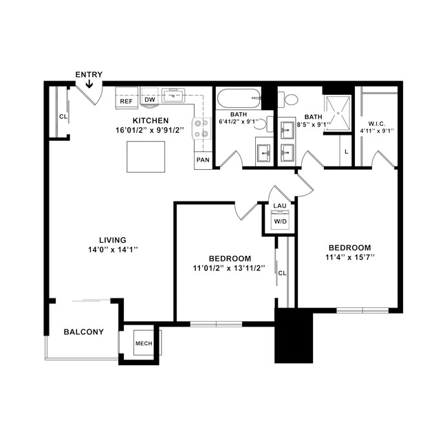 Floorplan - Peerless