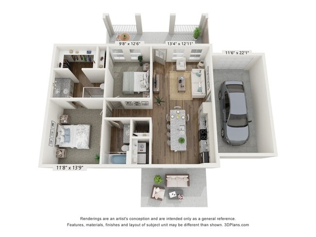 Floorplan - Allier Heartwood