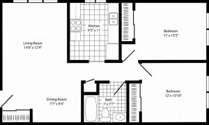 2BR/1BA - Clark Place Apartments-Affordable Housing Available