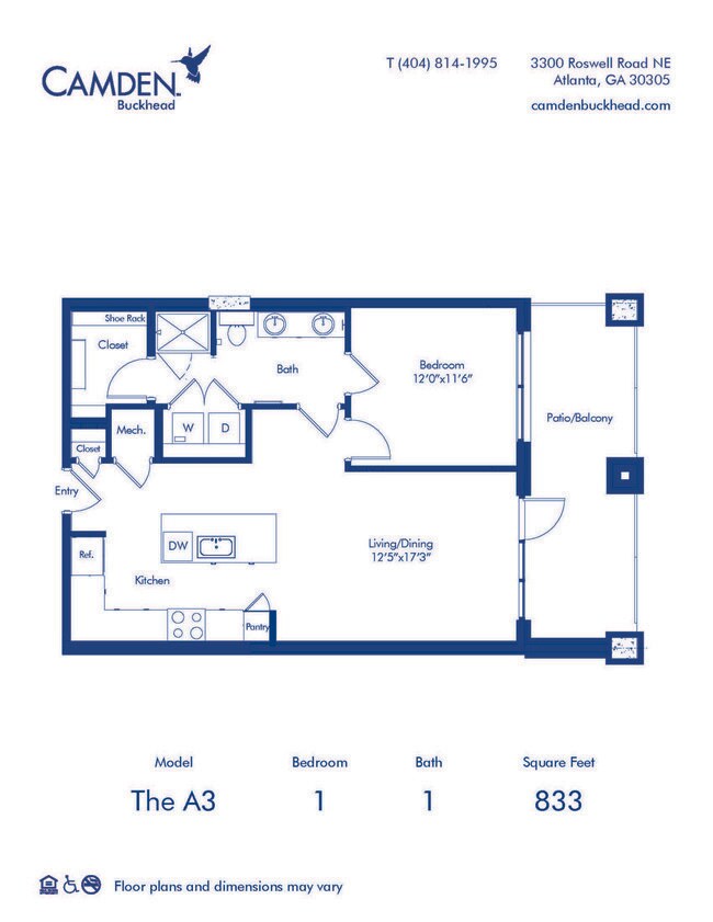 Floorplan - Camden Buckhead