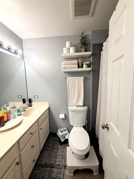 Master bedroom bathroom - 172 N East River Rd