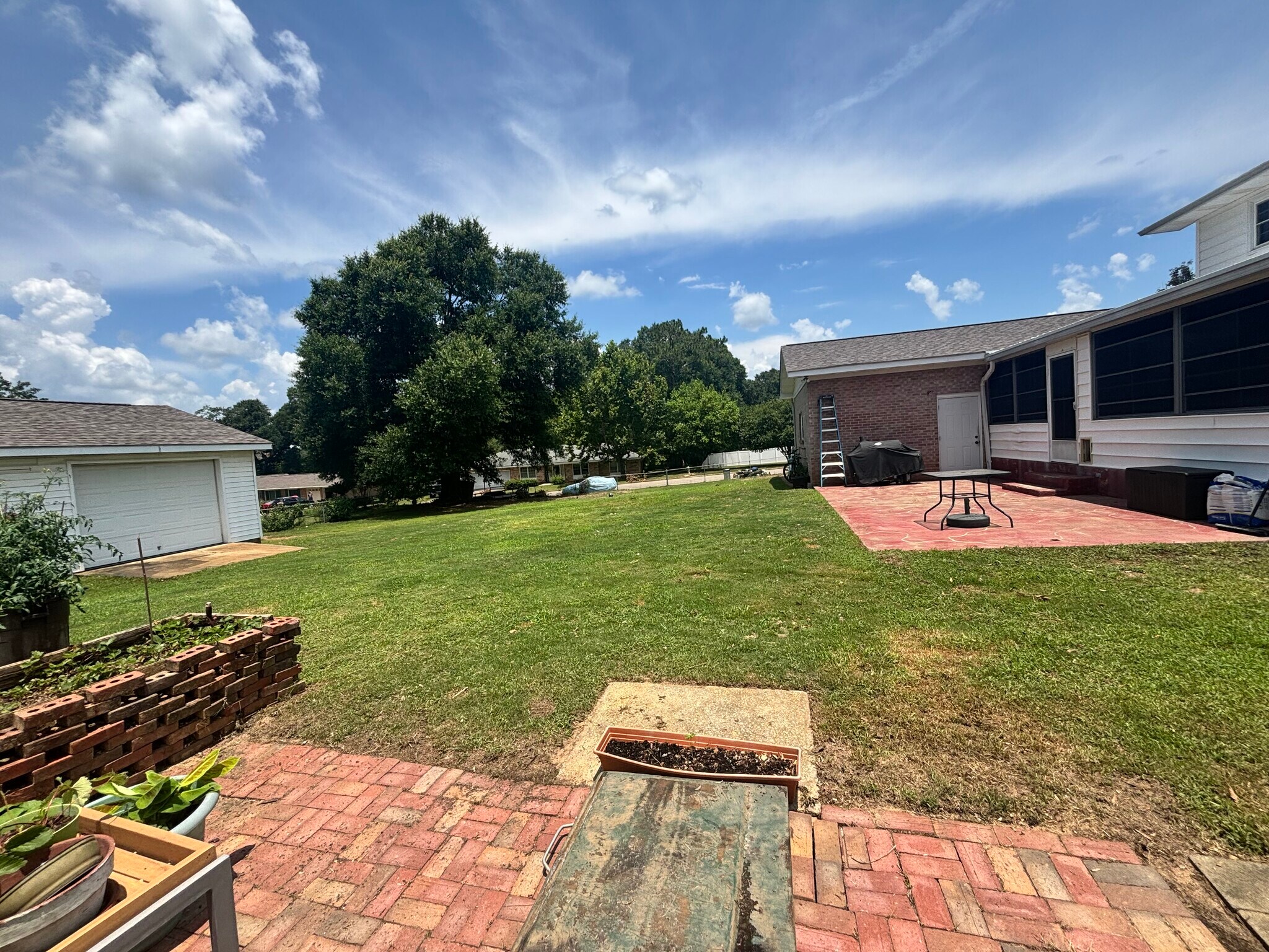 Backyard - 400 Colonial Dr