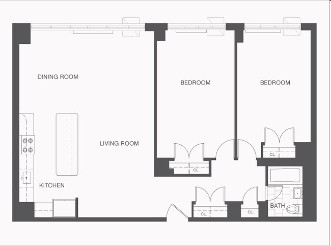 2BR/1BA - 120 West 97th  Street