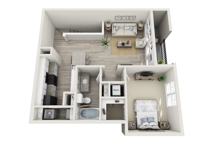 Floorplan - Leland Station