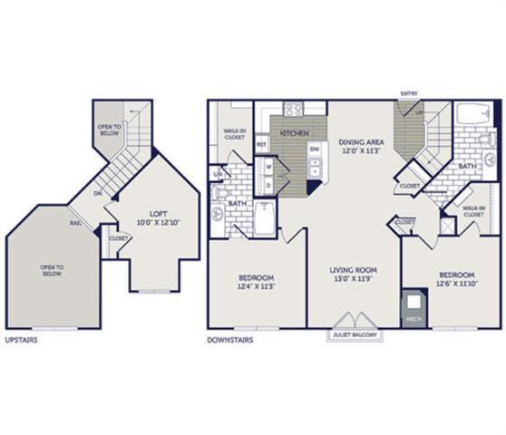 Floorplan - The Residences at Congressional Village