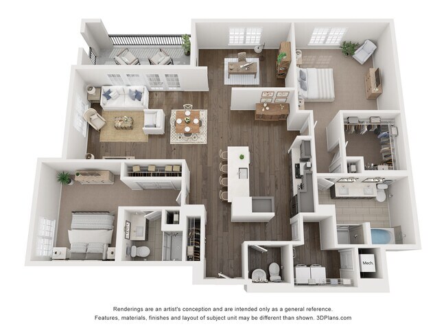 Floorplan - The Residences at Amberley Woods