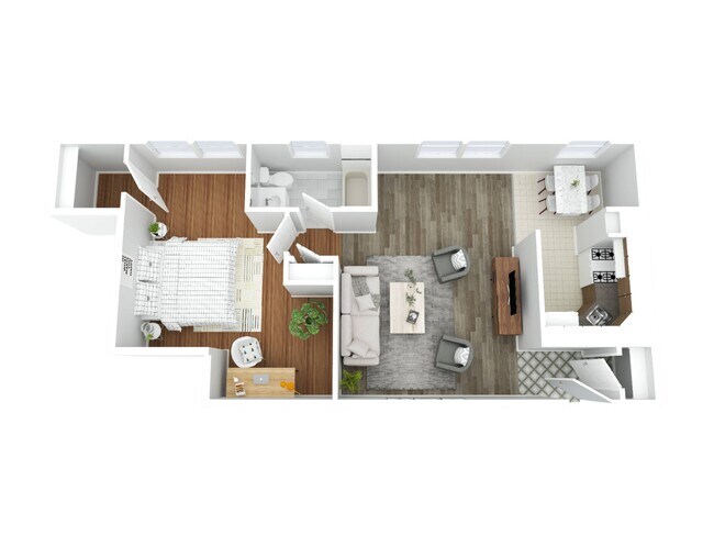 Floorplan - Walker Court Apartments