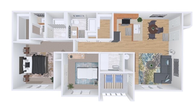 Floorplan - Aldara Apartments